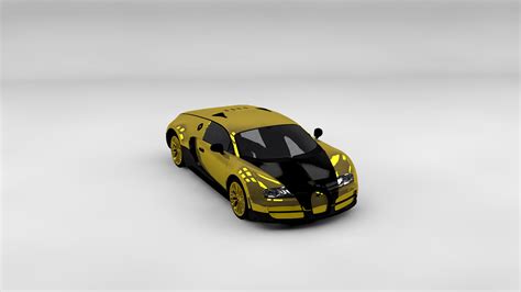 Gold Bugatti Wallpaper