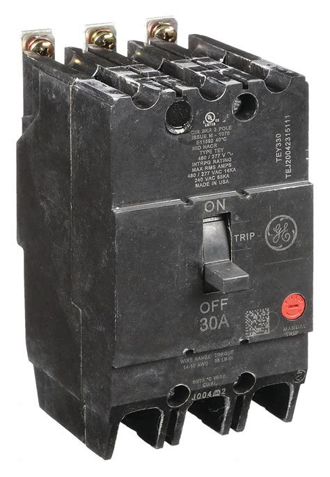 Ge A Amps Ka At V Ac Molded Case Circuit Breaker Hxf