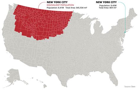 These Powerful Maps Show the Extremes of U.S. Population Density ...