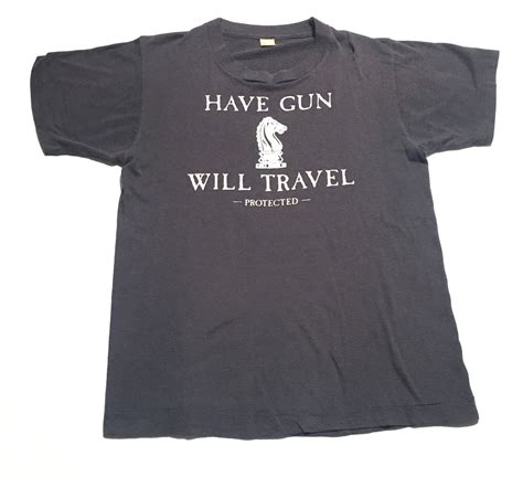 1980s Have Gun Will Travel Protected Single Stitch Screen Etsy Uk