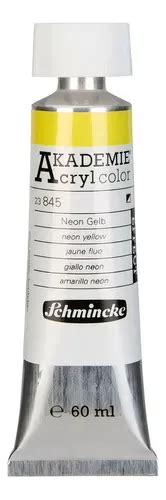 Tinta Acr Lica Schmincke Akademie Ml Amarillo Ne N Mercadolibre