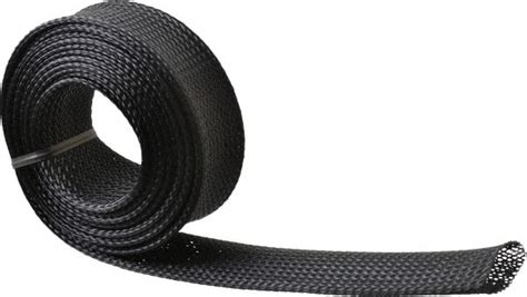 Techflex Black Braided Expandable Cable Sleeve Msc Industrial