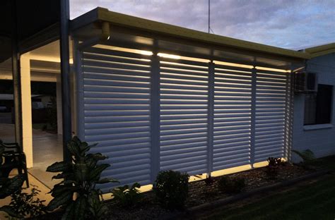 Slat Screen Aluminium Fencing Cairns Fencing Ph 07 4035 6744