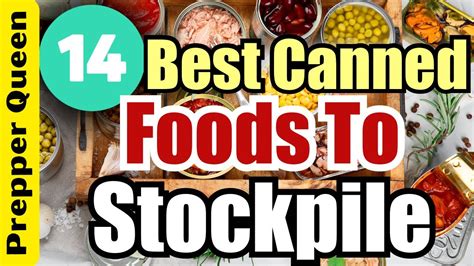 14 Best Canned Foods To Stockpile In Your Prepper Pantry For Food