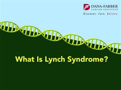 What Is Lynch Syndrome?