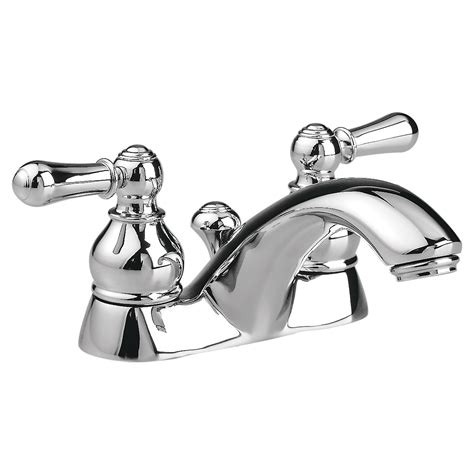 American Standard Hampton Centerset Bathroom Faucet With Double Metal