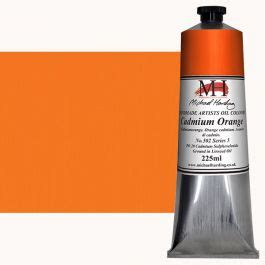 Michael Harding Oil Color Cadmium Orange 225ml Tube Jerry S Artarama