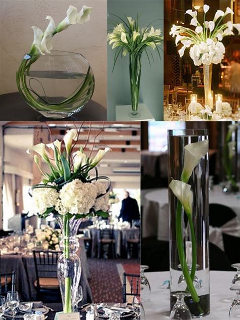 Calla Lilies Ideas Wedding Centerpieces And Decorations Wedding