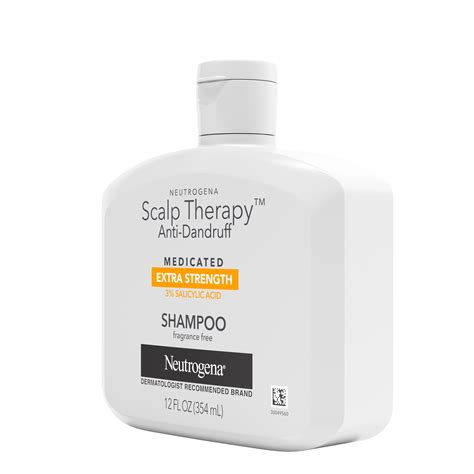 Neutrogena Scalp Therapy Anti Dandruff Extra Strength Shampoo 12 Fl Oz