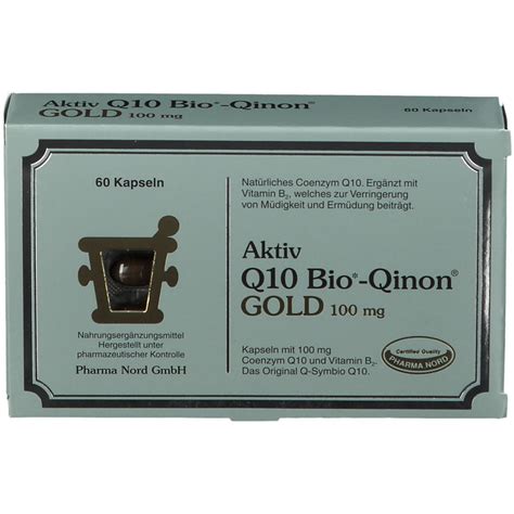 Q10 Bio Qinon Gold 100 Mg 60 St Shop Apotheke