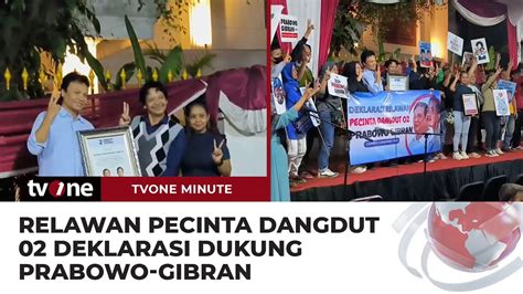 Dukung Prabowo Gibran Relawan Harap Musisi Dangdut Diperhatikan