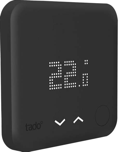 Tado Slimme Thermostaat V Zwart Draadloos Startpakket