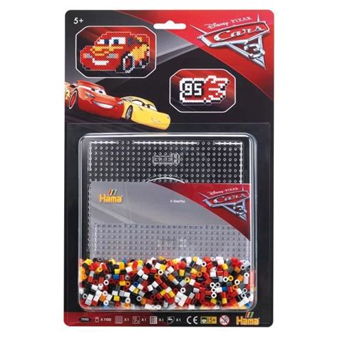 Hama Disney Cars Perles Repasser Blister Pack De Voitures