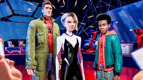 All Spider People Introduction Scene Spider Man Into The Spider Verse 2018 Movie Clip Youtube