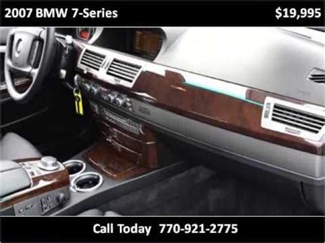 2007 BMW 7 Series Used Cars Lilburn GA YouTube