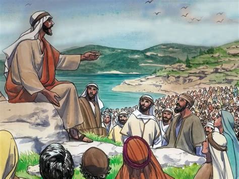 Jesus Teaching Disciples