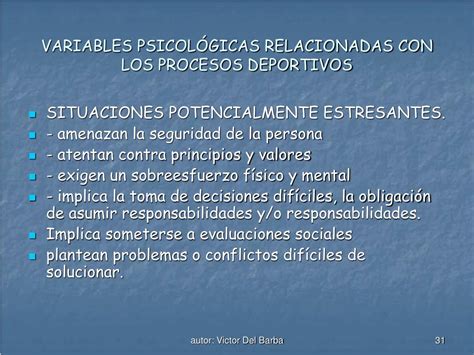 Ppt Psicologia Aplicada Al Deporte Rese A Explicativa Powerpoint