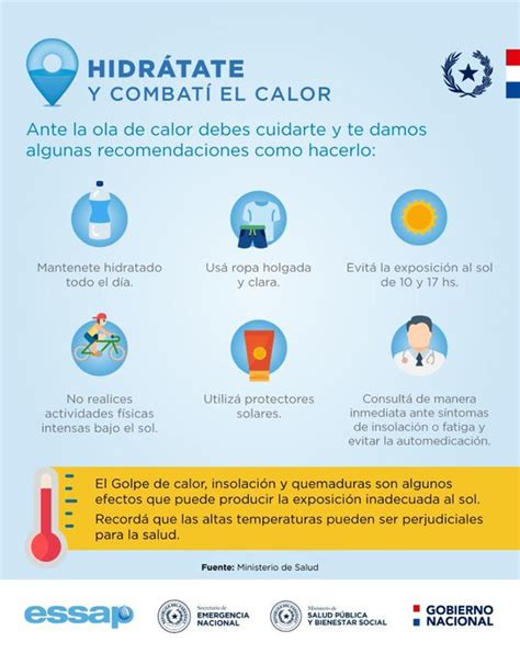 Salud Pública recomienda extremar cuidados ante ola de calor extremo