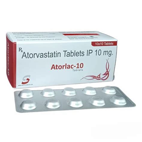 ATORVASTATIN 10MG TABS At Rs 100 Box Atorvastatin Tablet In Nagpur