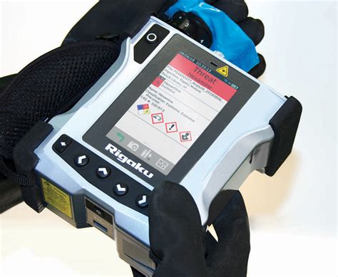 New Handheld Raman Analyser From Rigaku For Chemical Threat