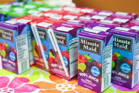 Decorated Fruit Juice Boxes Juice Boxes Kid Drinks Kids Memories