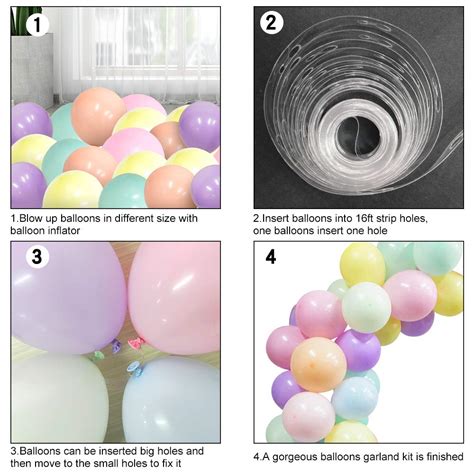 Pastel Balloon Arch Kit Pastel Balloon Garland Arch Kit Birthday