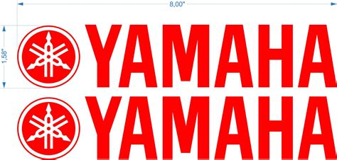 2pcs Yamaha Decals Stickers for Outboard Motorcycle Bike Car - Etsy