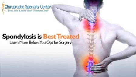 Spondylosis Treatment By Advanced Non-Surgical Methods