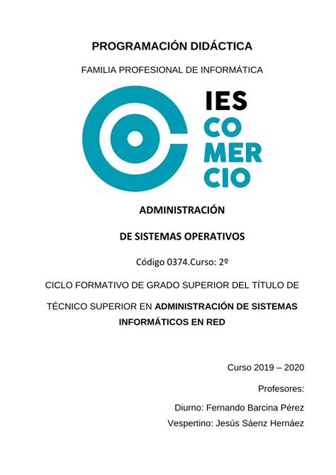 PDF ADMINISTRACIÓN DE SISTEMAS OPERATIVOS 2019 11 07