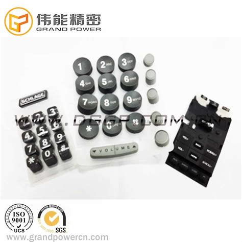 Oem Waterproof Rubber Backlit Keyboard Electronic Button Silicone