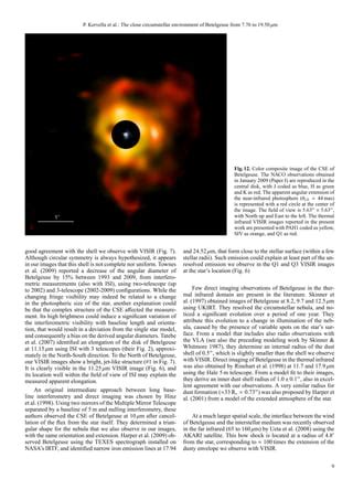 The Close Circumstellar Environment Of Betelgeuse Pdf