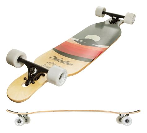 Volador 42inch Freeride Longboard Complete Cruiser Drop Through Deck