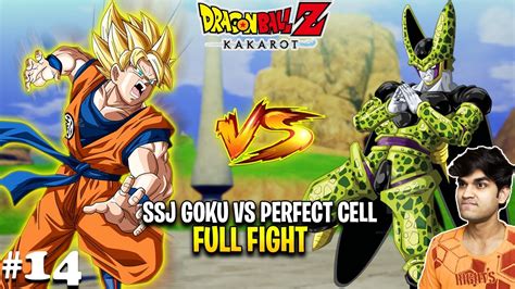 Super Saiyan Goku Vs Perfect Cell Cell Games Begins Dragon Ball Z