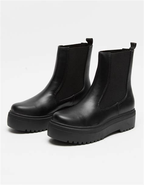 Soda Platform Womens Chelsea Boots Black Tillys