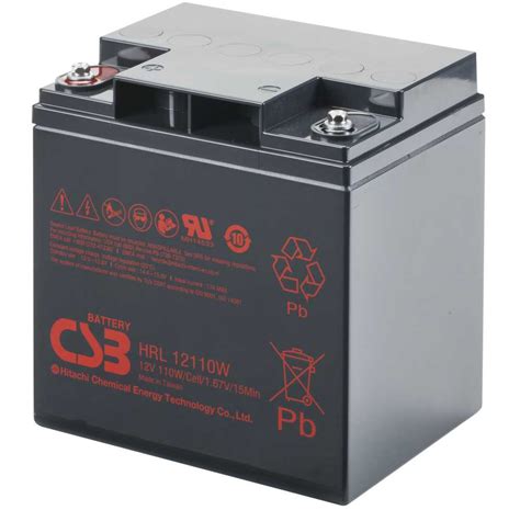 Csb Battery Hrl Wfr V Ah Blei Akku Agm Zdis