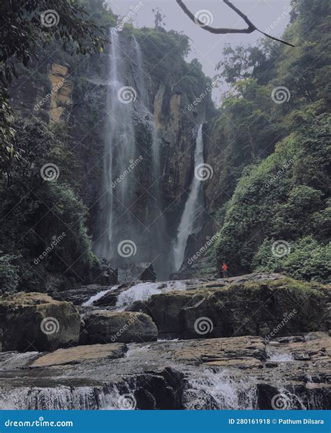 Waterfall in Sri Lanka , Ramboda Stock Photo - Image of river, rain: 280161918