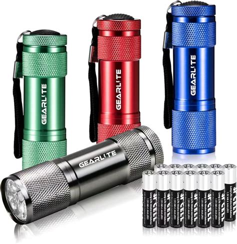 Small Led Torch 4 Pack Portable Mini Led Torches Mini Torches Led