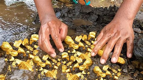 Top Mining Gold How To Finding A Lot Of Gold Treasure Under Rock Best