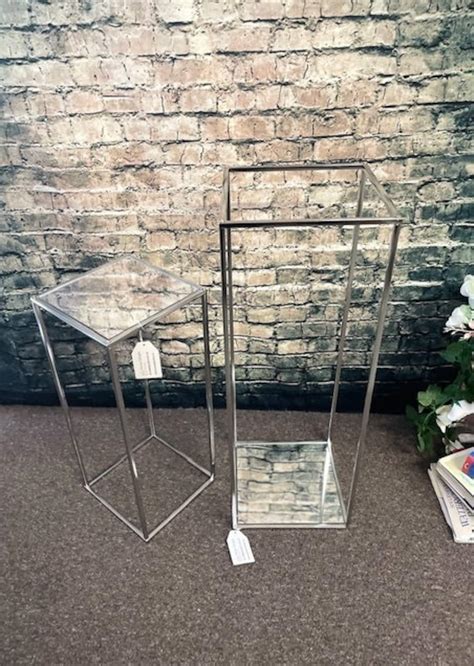 Gold Or Silver Metal Flower Stand Pedestal Centrepiece Wedding Etsy Uk