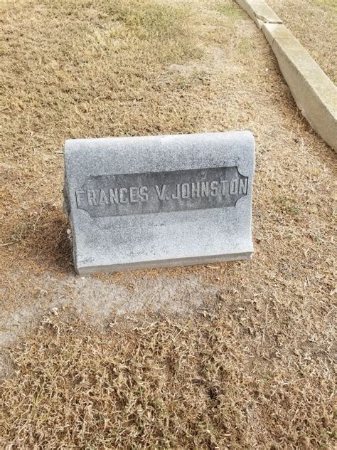 Frances V Johnston Find A Grave Memorial