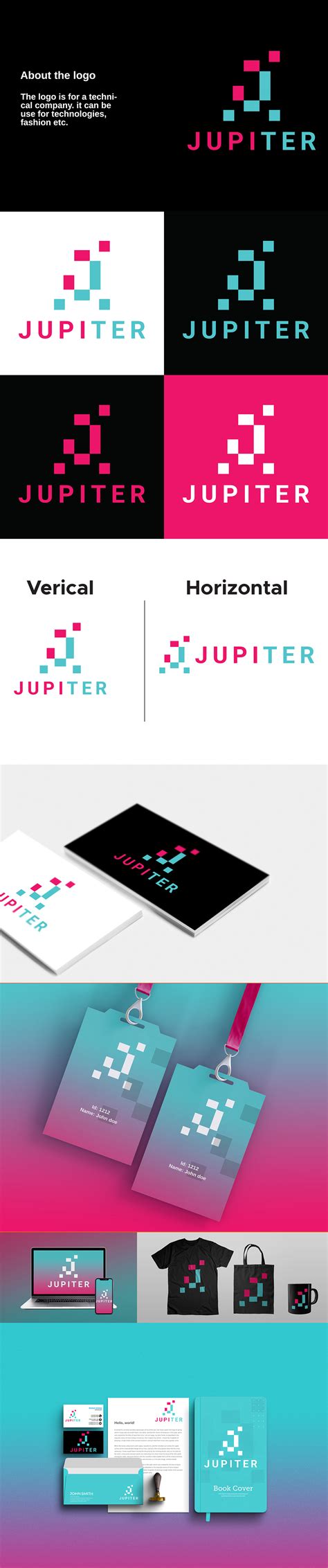 J letter logo design || Logo design || Monogram logo on Behance