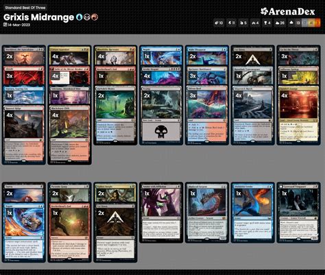 Grixis Midrange Arenadex