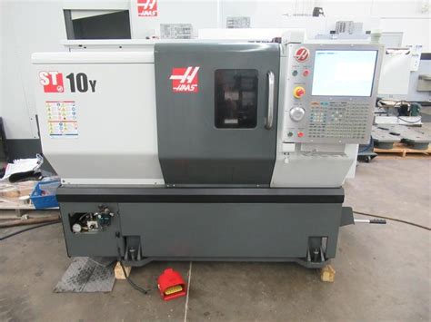 Haas ST 10Y CNC Turning Center With Live MIlling C And Y Axis