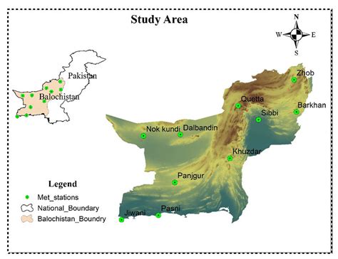 Map of Balochistan province, Pakistan. | Download Scientific Diagram