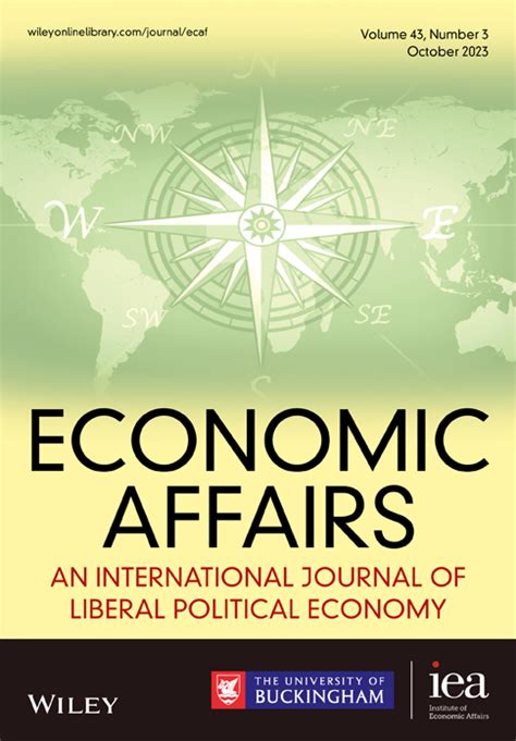 Overview Economic Affairs Wiley Online Library