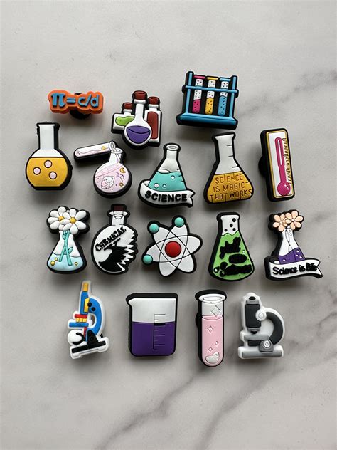 New Science Themed Shoe Charms for Crocs, Croc Compatible Shoe Charms ...