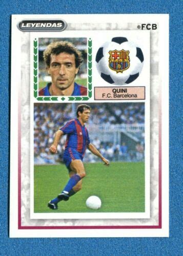 FC BARCELONA Panini 2007 2008 Figurina Sticker N 90 QUINI LEGEND