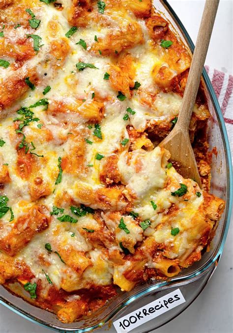 Easy Meatless Baked Ziti Recipe How To Make It