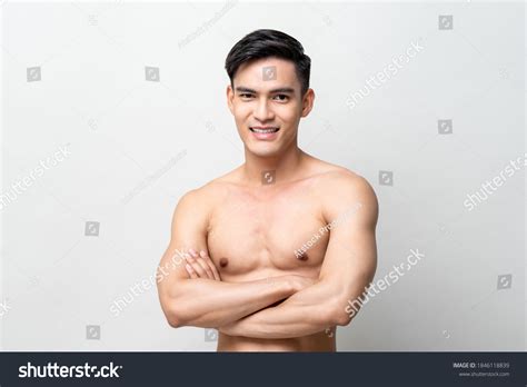 Shirtless Arms Crossed Man Images Stock Photos D Objects