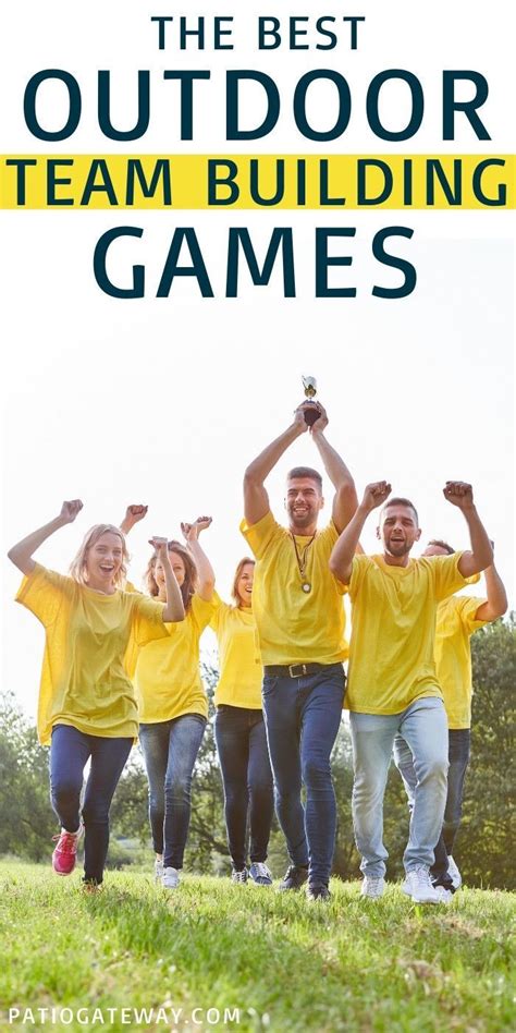 Best Outdoor Games For Team Building Team Building Games Team